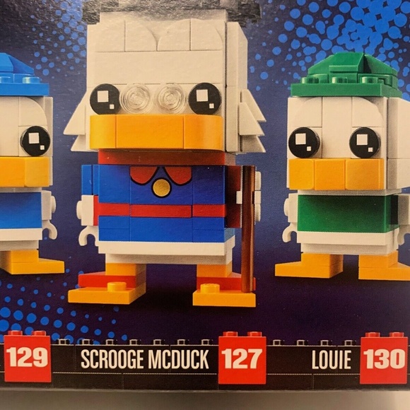 SOLD LEGO BrickHeadz 40477 Disney DuckTales Scrooge McDuck, Huey, Dewey & Louie - Picture 7 of 8